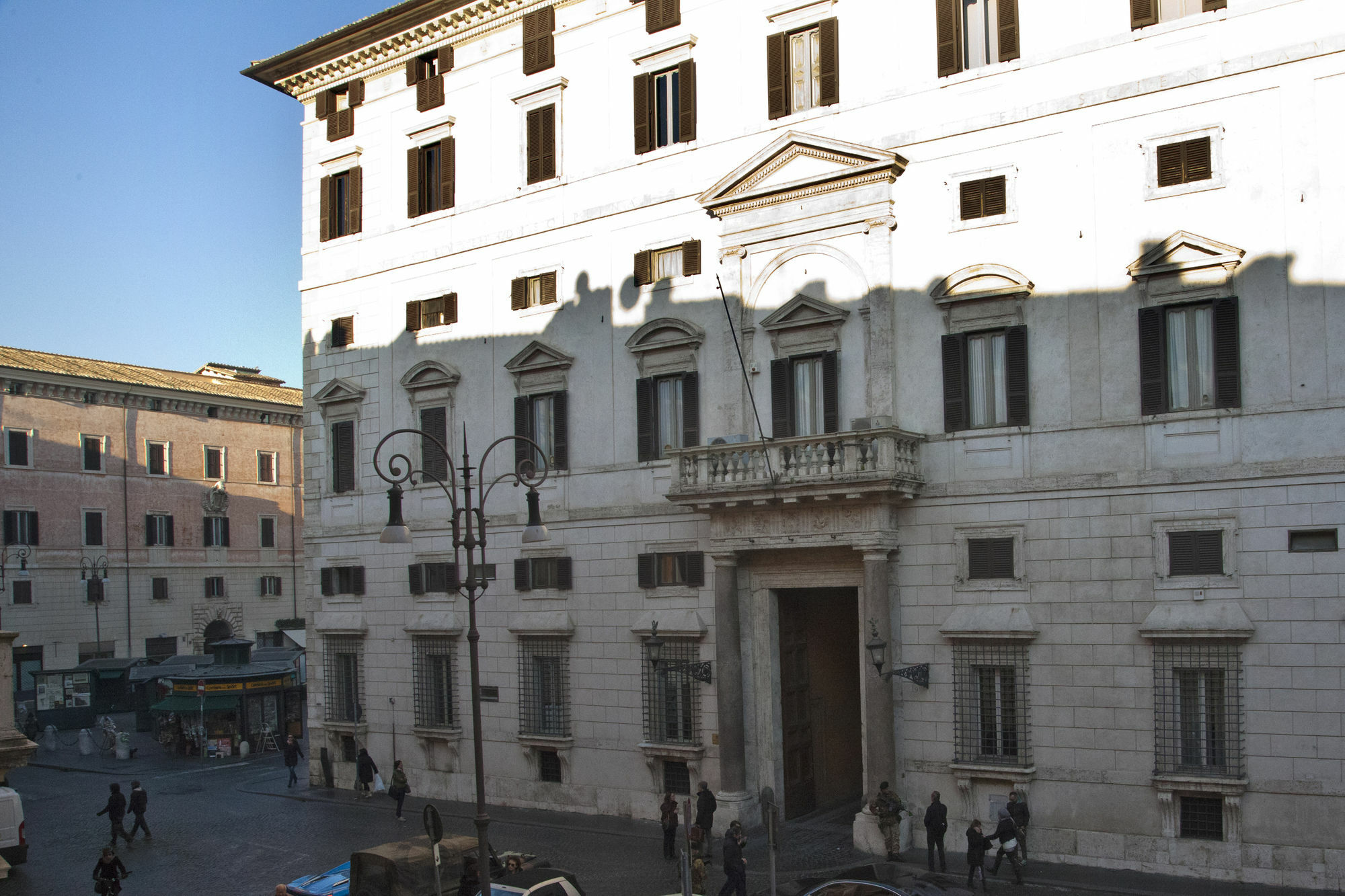 Ferienwohnung Casa A Palazzo Borghese Rom Exterior foto