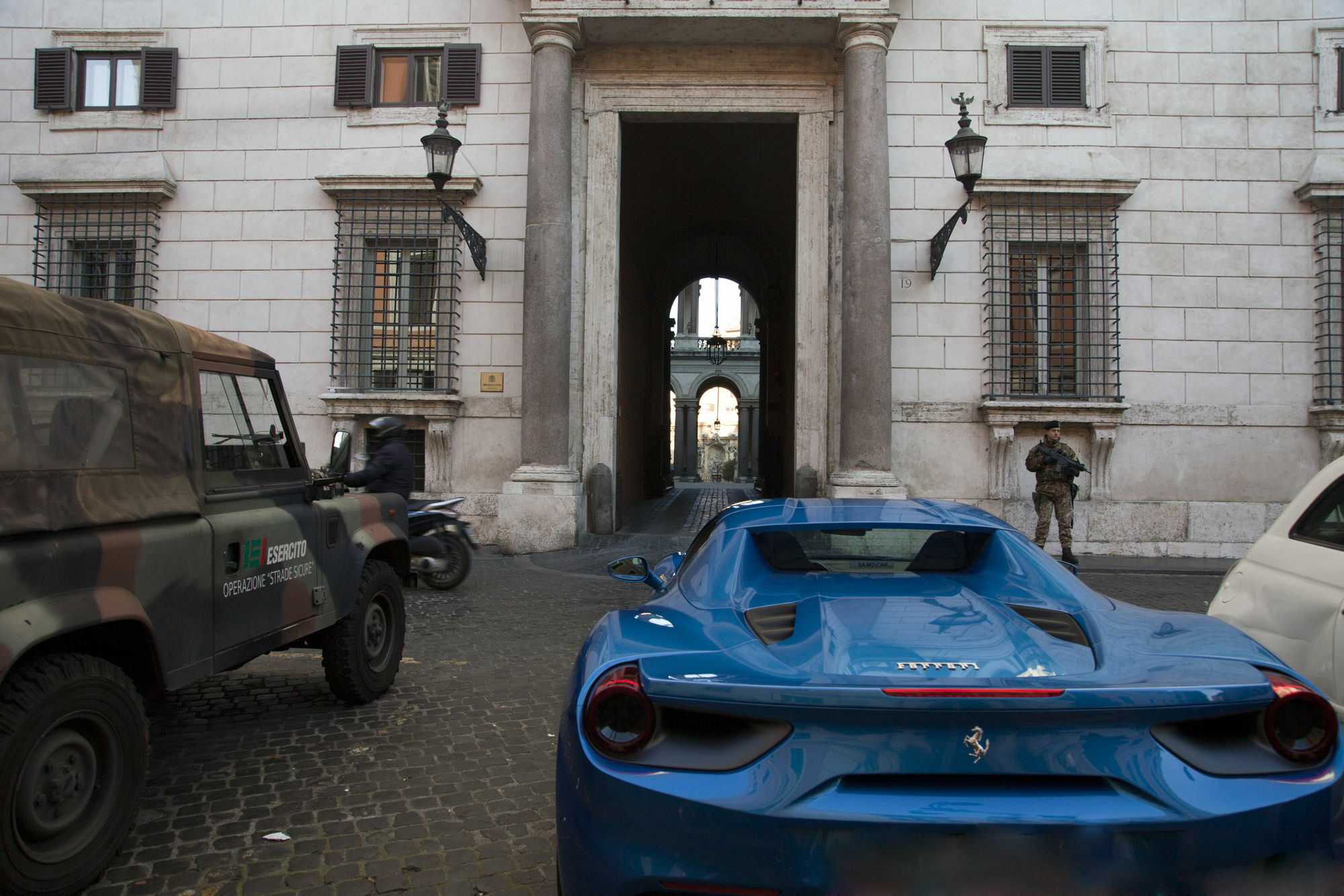 Ferienwohnung Casa A Palazzo Borghese Rom Exterior foto
