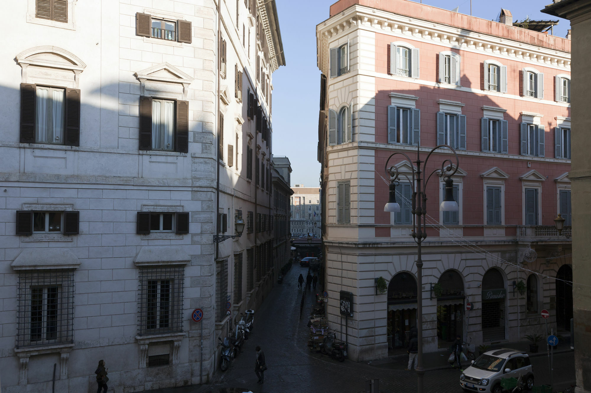 Ferienwohnung Casa A Palazzo Borghese Rom Exterior foto