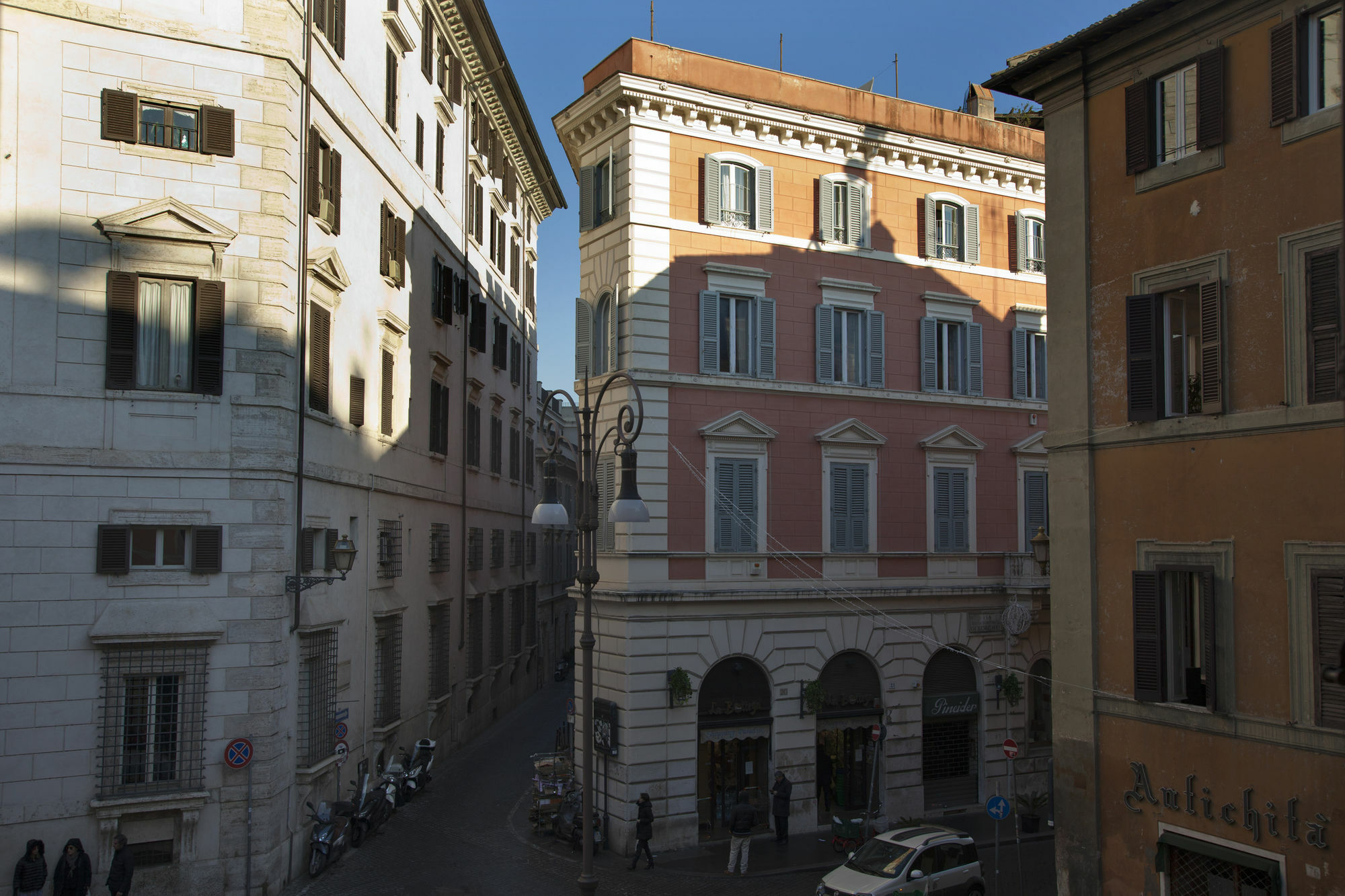 Ferienwohnung Casa A Palazzo Borghese Rom Exterior foto